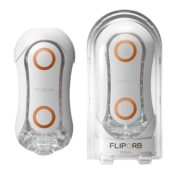Мастурбатор Tenga Flip Orb Orange Crush (помаранчевий)