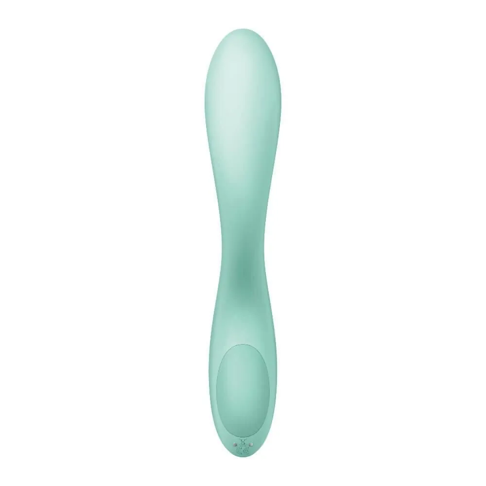 Вібратор для точки G Satisfyer Rrrolling Pleasure, 22 см (м'ятний)