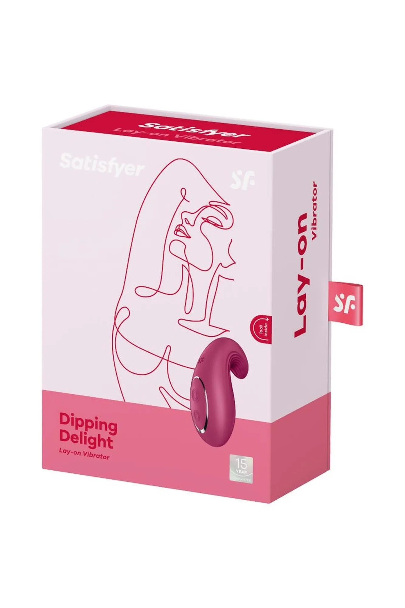 Satisfyer Dipping Delight - Wibrator, Bordоwy, 18 cm