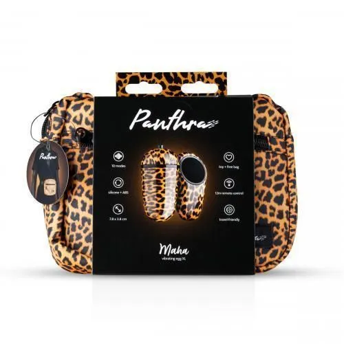 Віброяйце Panthra Panthra Maha, 7,8 см (леопардовий)