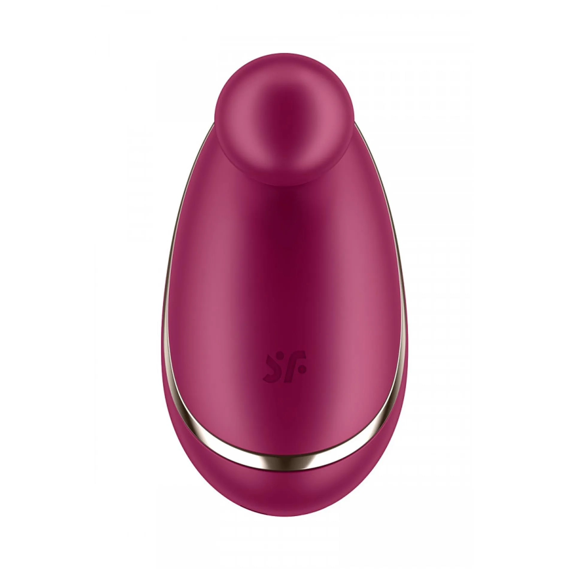 Satisfyer Spot On 1 - Wibrator łechtaczkowy, Bordоwy, 7, 5 cm