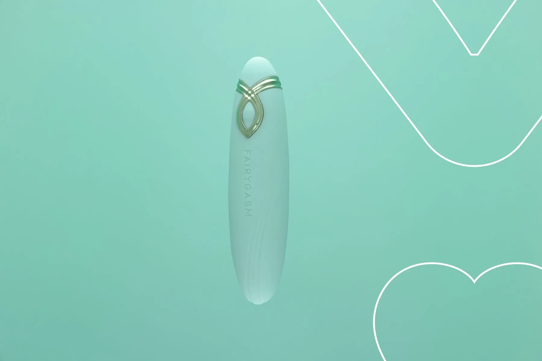 FairyGasm PleasureArrow - Wibrator, Zielony, 11, 5 cm
