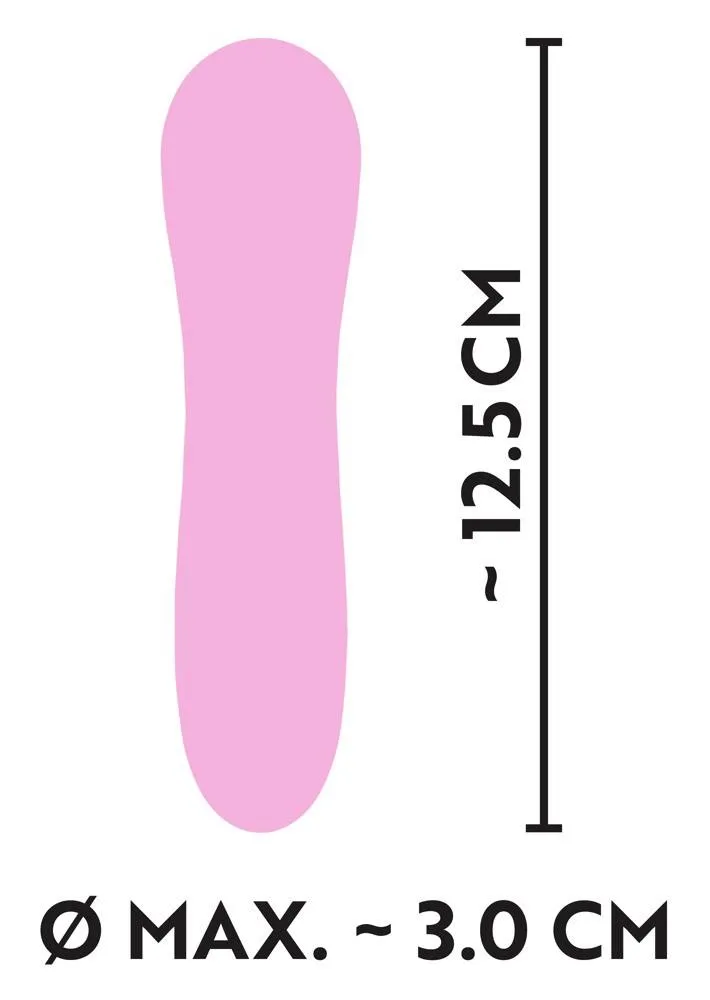 Мини-вибратор Cuties, 12,5 см (розовый)