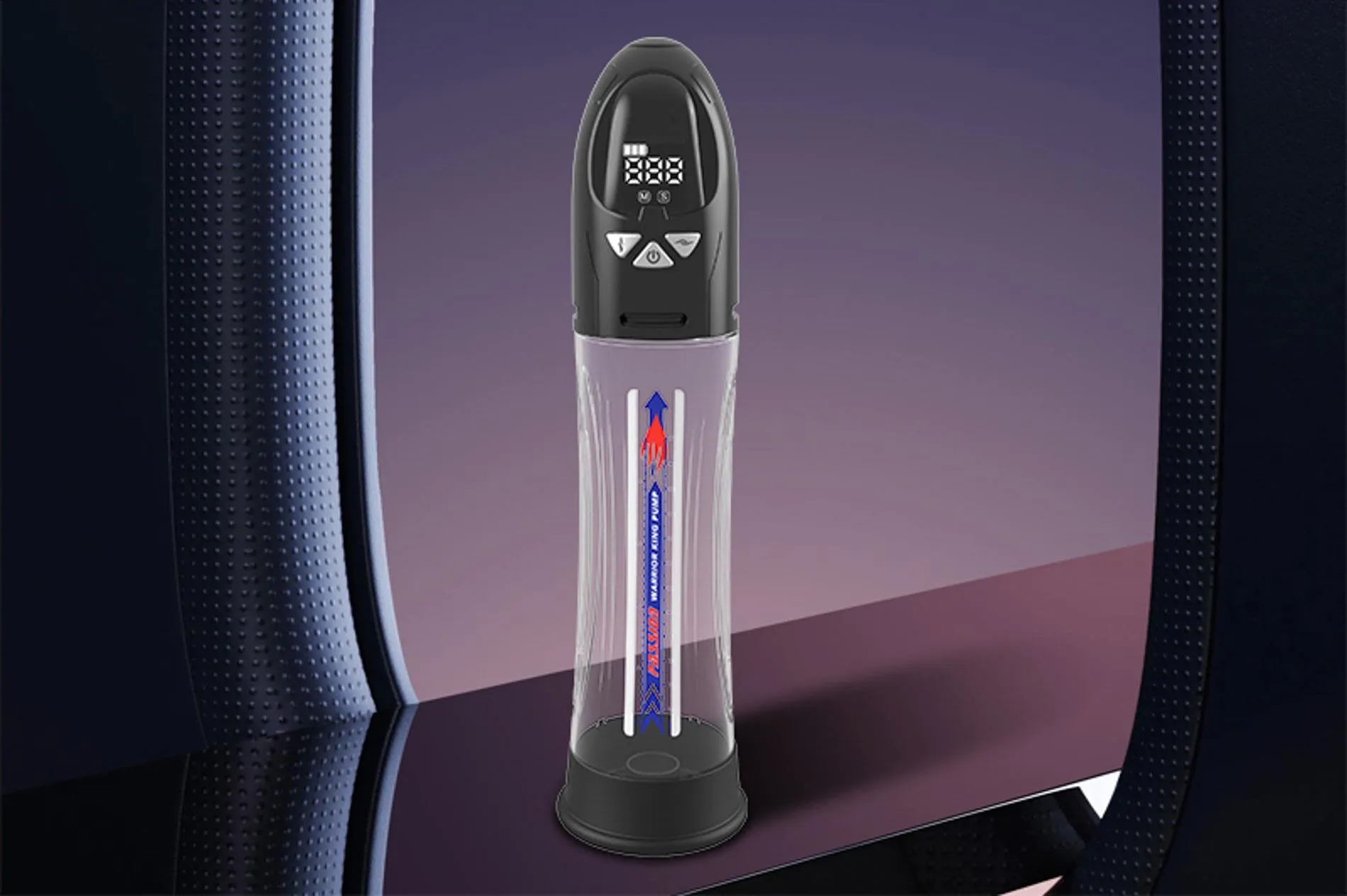 Boys of Toys Passion Pump - Pompka do penisa B -, Przezroczysty, 31.6 cm