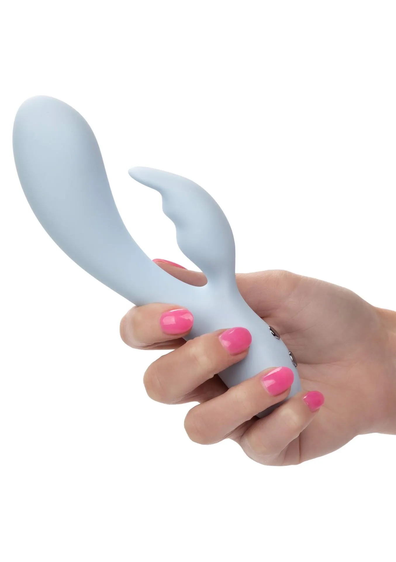 Вибратор-кролик Calexotics Contour Kali, 17,7 см (голубой)