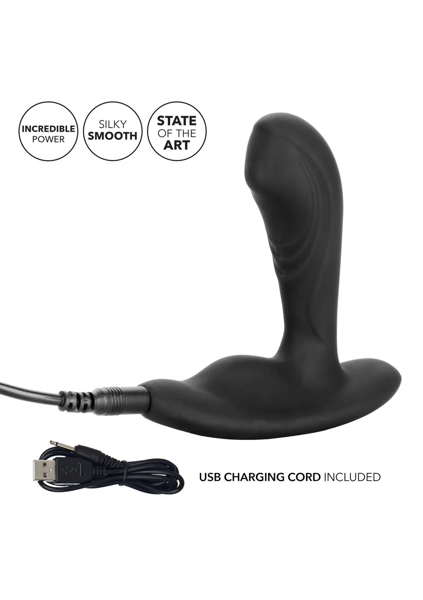CalExotics Eclipse Roller Ball Probe - Stymulator prostaty, Czarny, 10, 3 cm