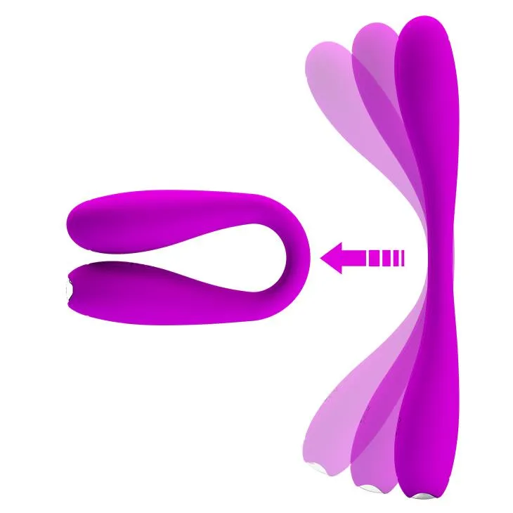 Pretty Love Yedda - Wibrator, Fioletowy, 17, 1 cm