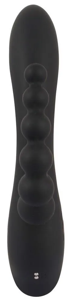 Sweet Smile Smile Triple G-Spot - Wibrator, Czarny, 20, 8 cm