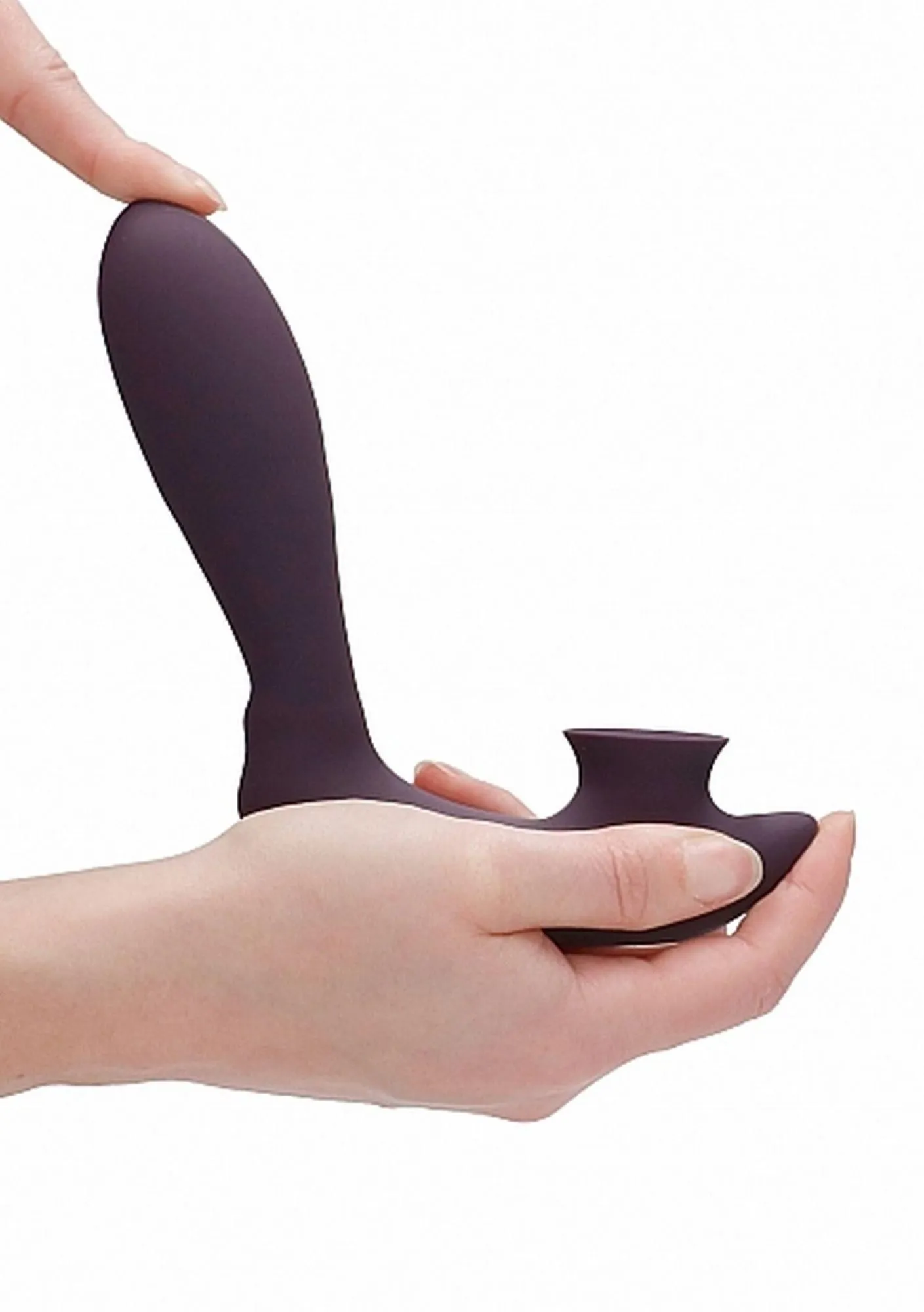 Вакуумный стимулятор клитора с вибрацией Desirable Bendable Air Pulse (фиолетовый)