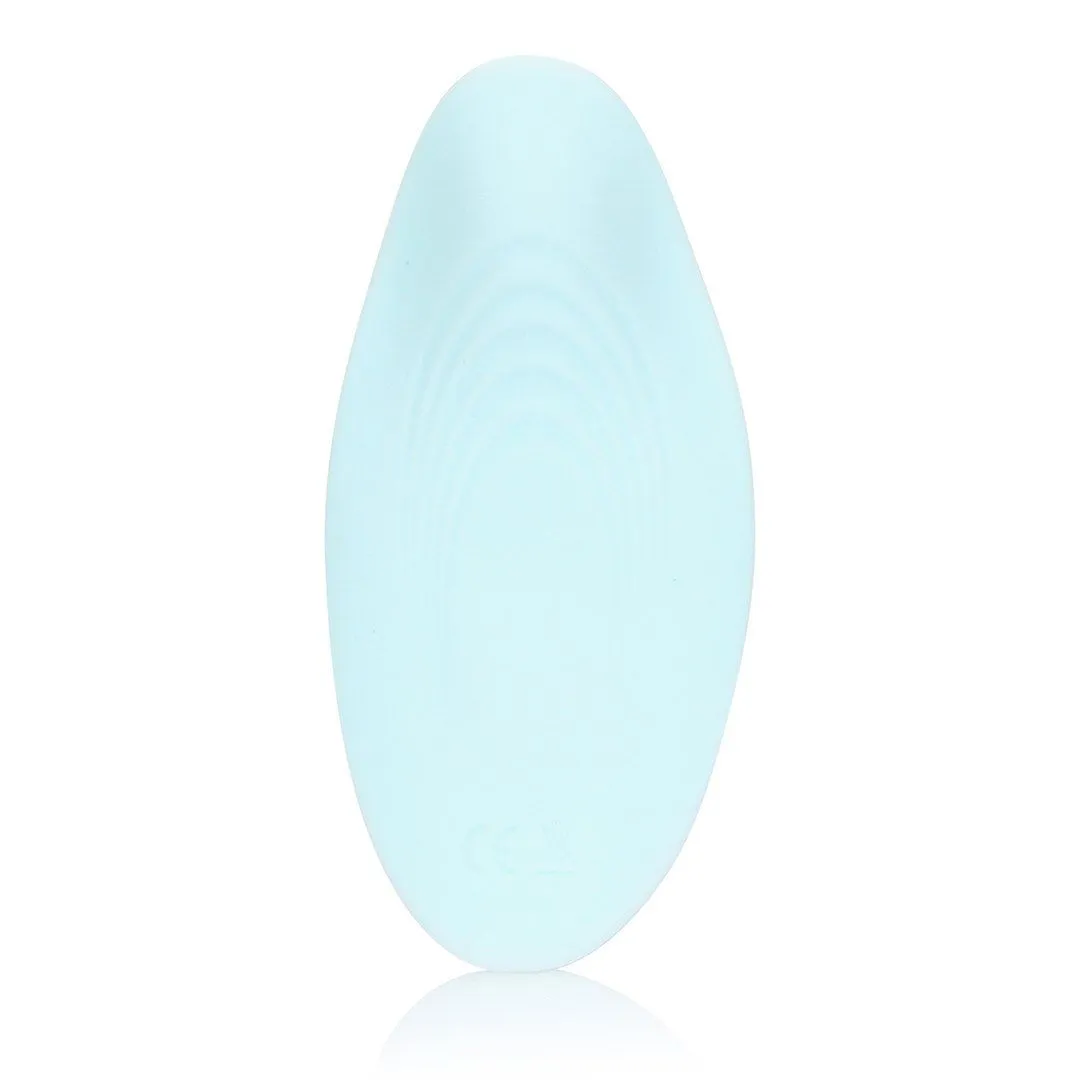 Loveline Arctic Blue - Wibrator do majtek, Niebieski, 8.5 cm
