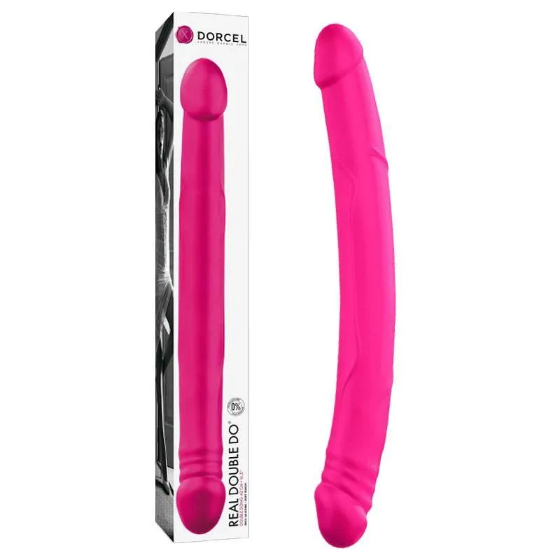 Dorcel Real Double Do - Podwójne dildo, Różowy, 42 cm