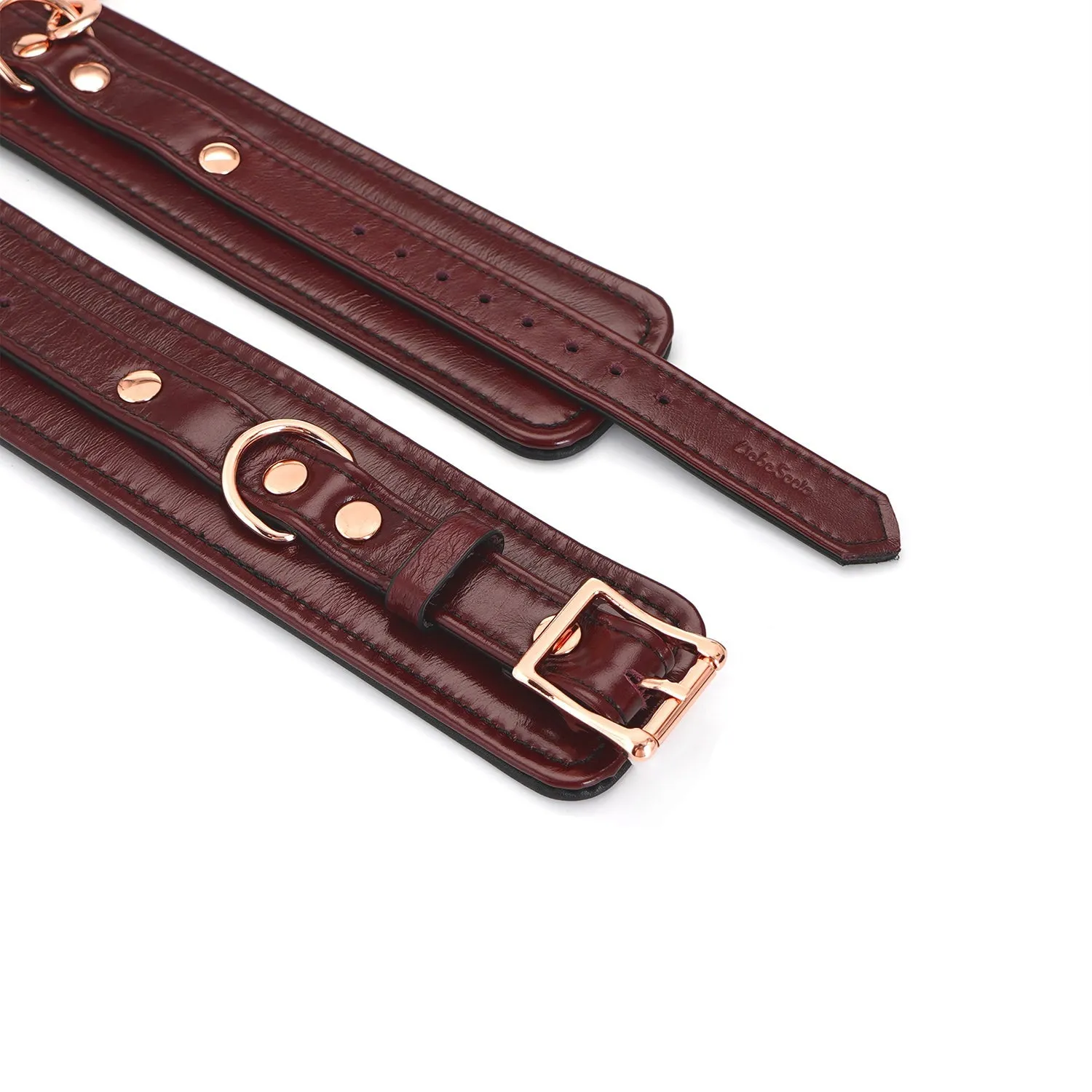 Фиксаторы для ног Liebe Seele Wine Red Ankle Cuffs, 30.5 см (бордовый)
