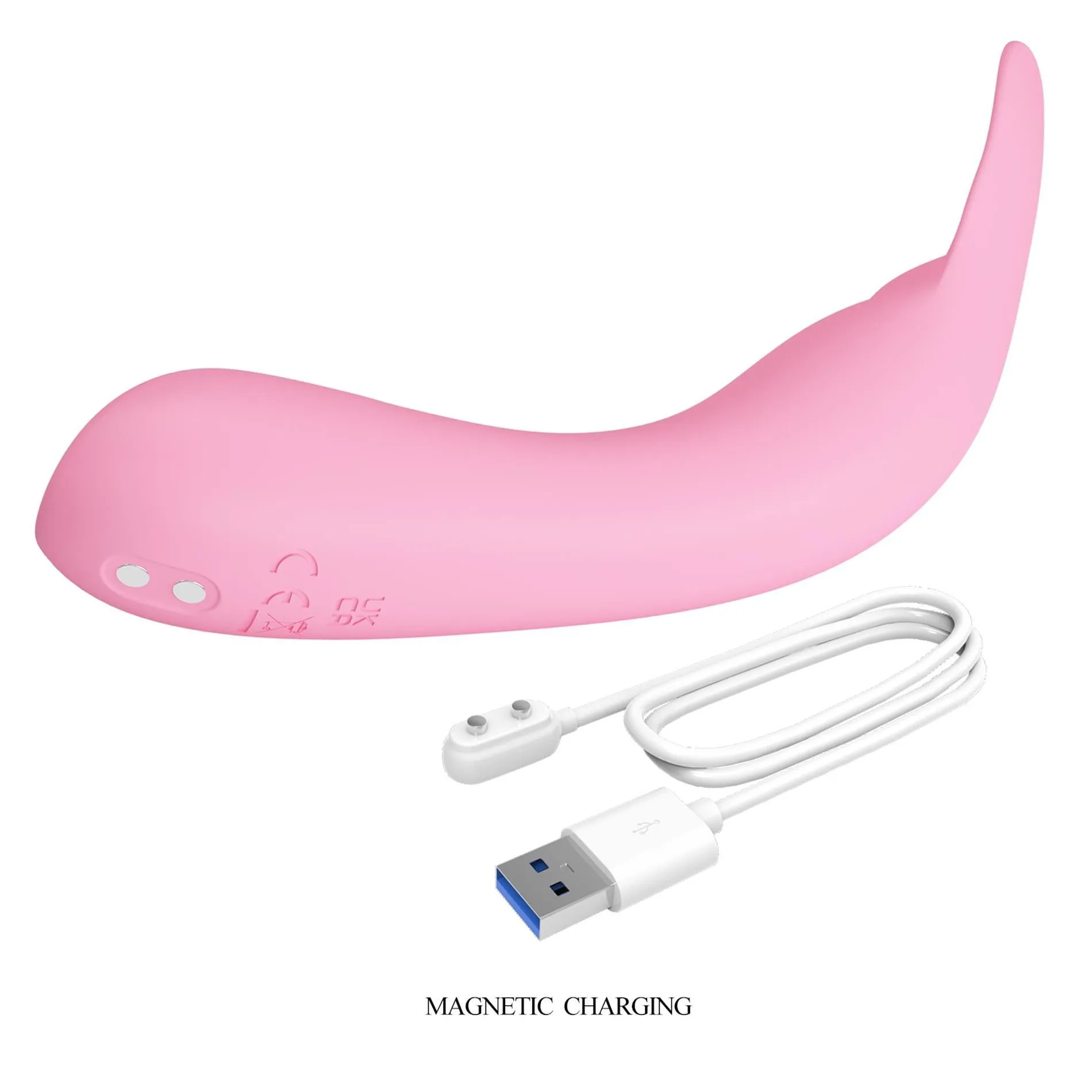 Pretty Love DJ Cock Super Powerful - Wibrator, Różowy, 13.9 cm