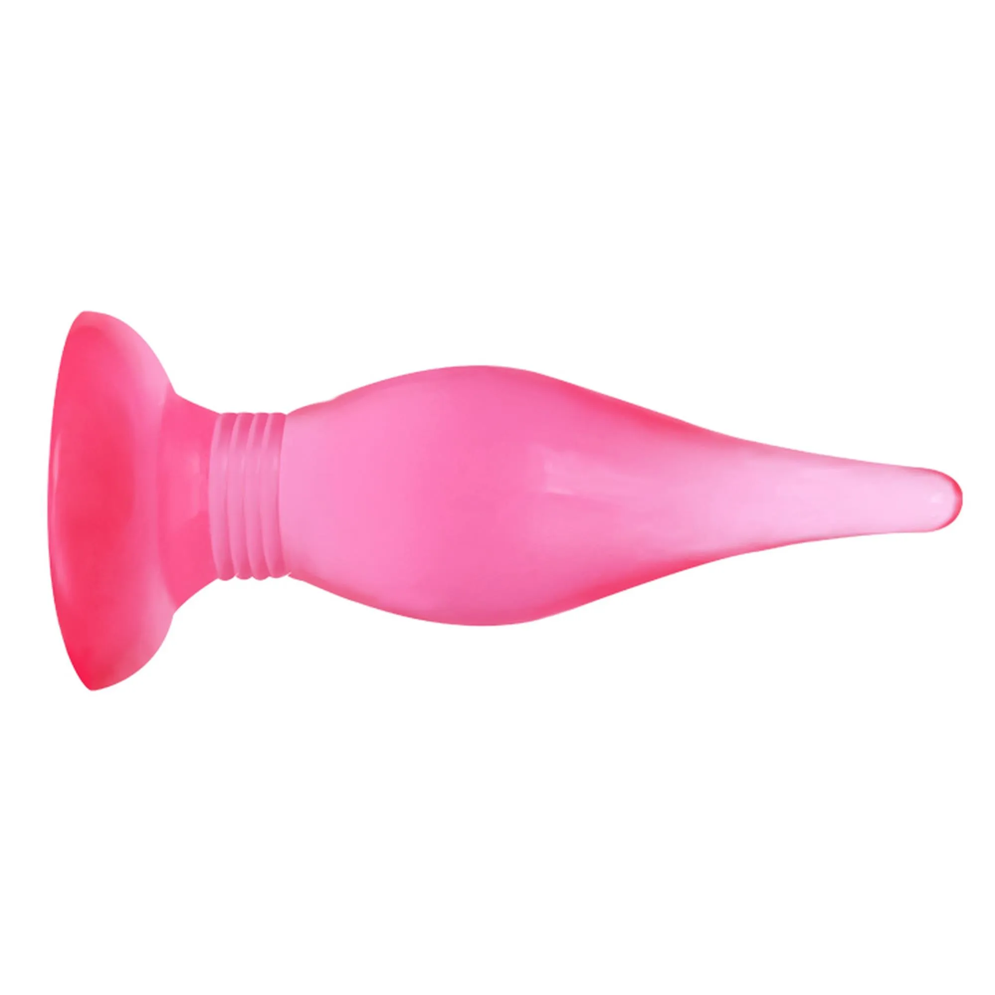 Анальная пробка Baile Butt Plug, 13.8 см (розовый)