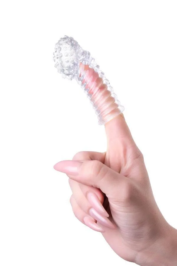 Toyfa Dale - Nakładki na palce, Przezroczysty, 8.5 cm