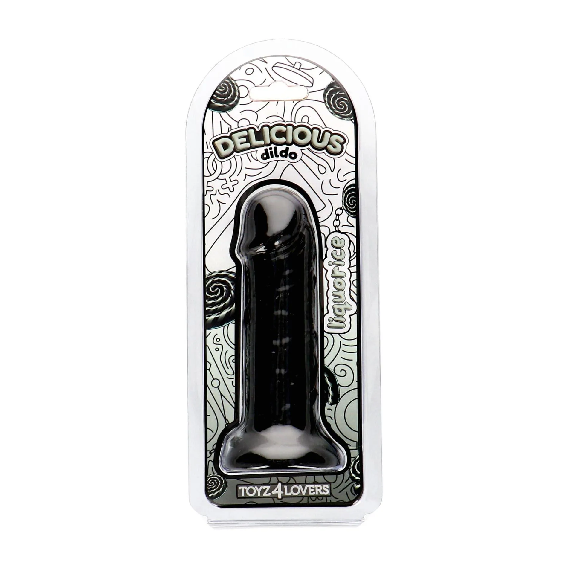 Фаллоимитатор Toyz4lovers Delicious Licorice, 15 см (черный)
