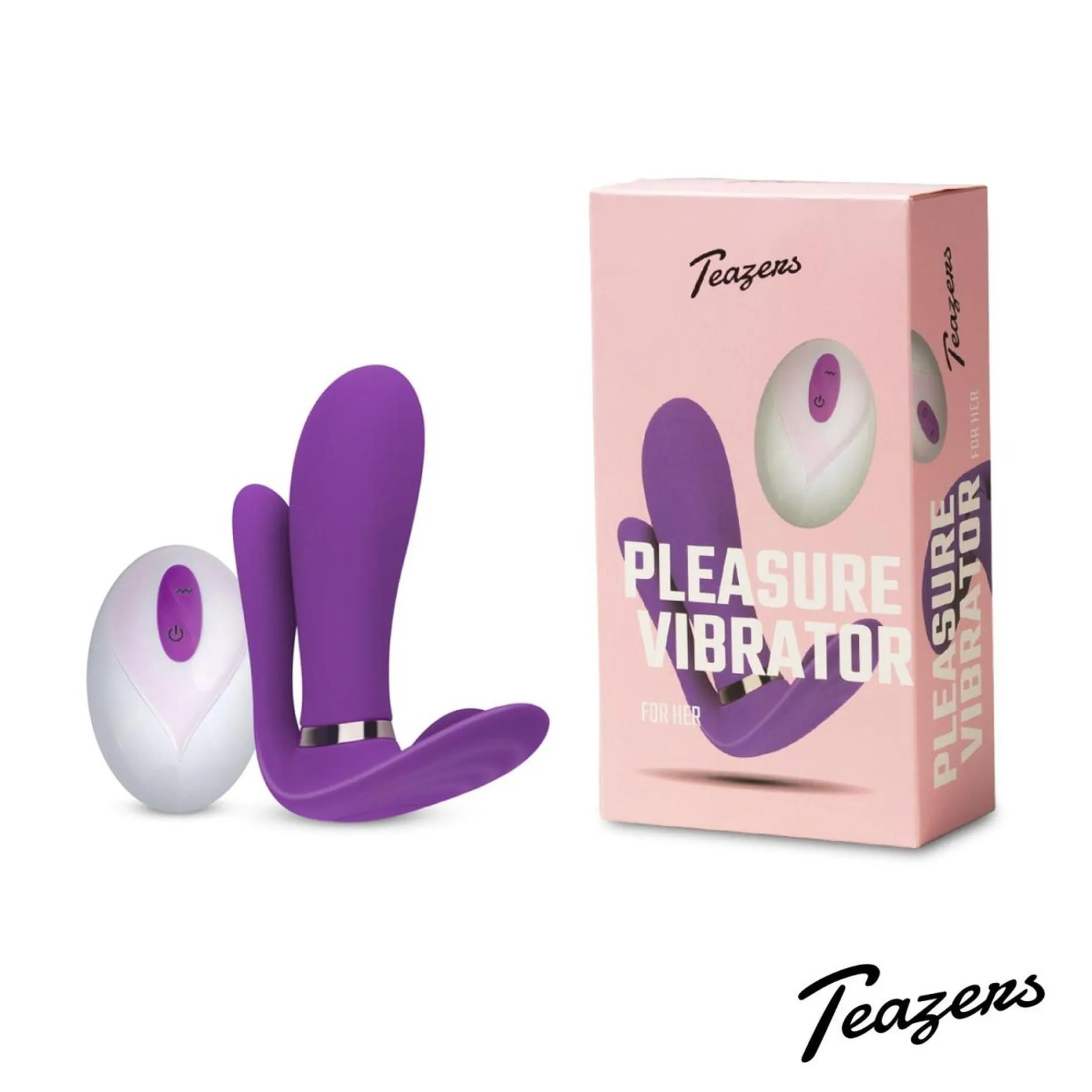 Вібратор Teazers Purple Pleaser, 11 см (фіолетовий)