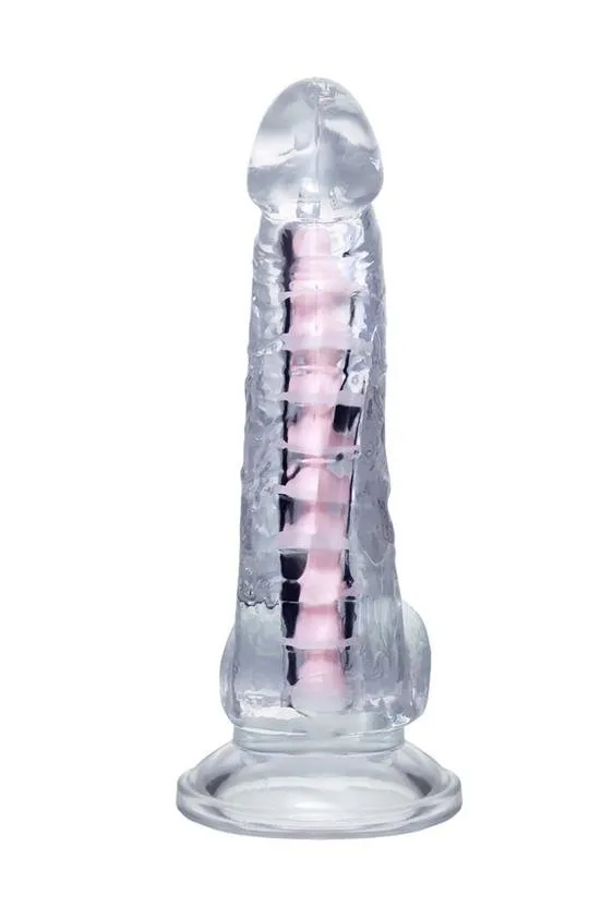 Фаллоимитатор A-Toys Paret, 18 см (прозрачный)