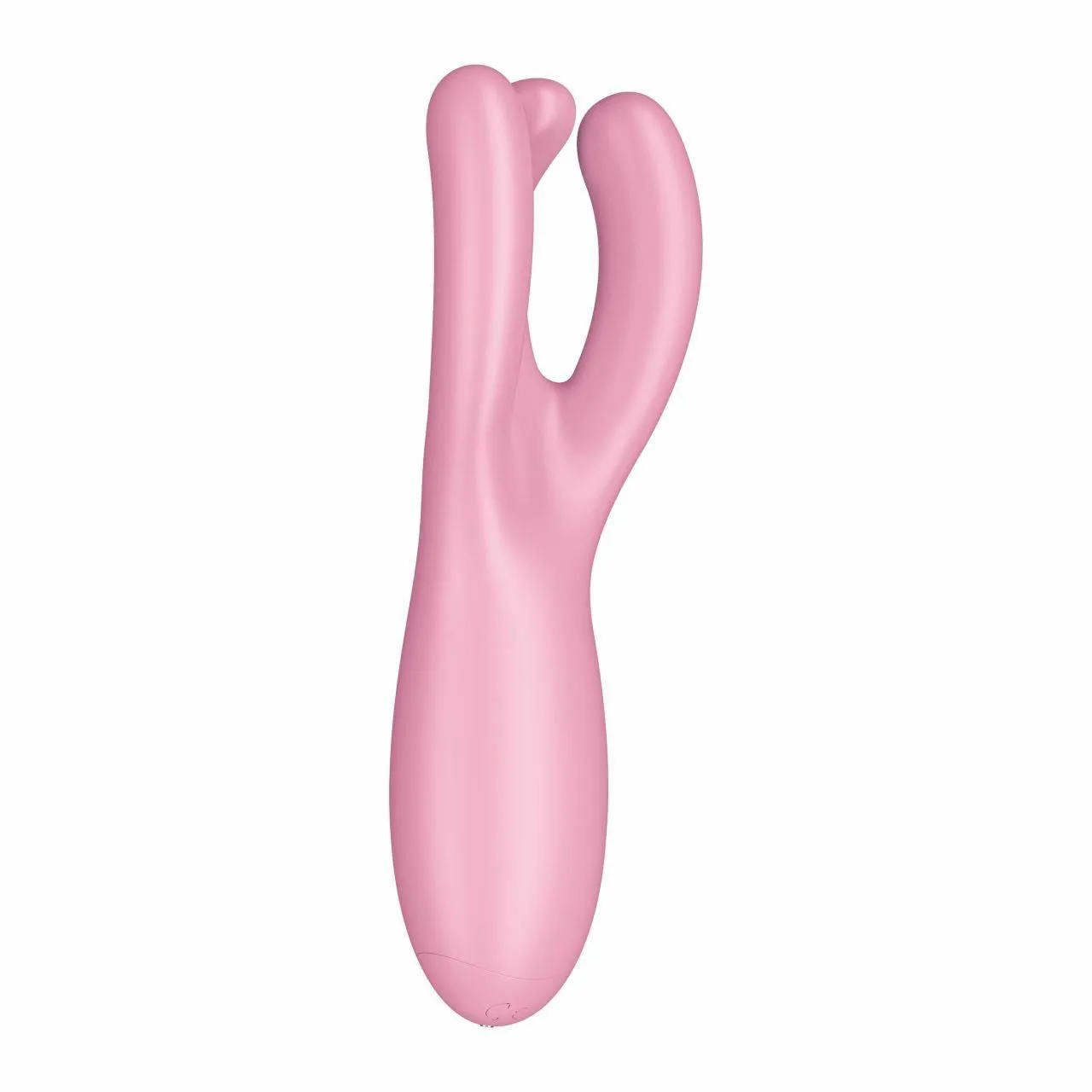 Вібратор для клітора Satisfyer Threesome 4, 14 см (рожевий)