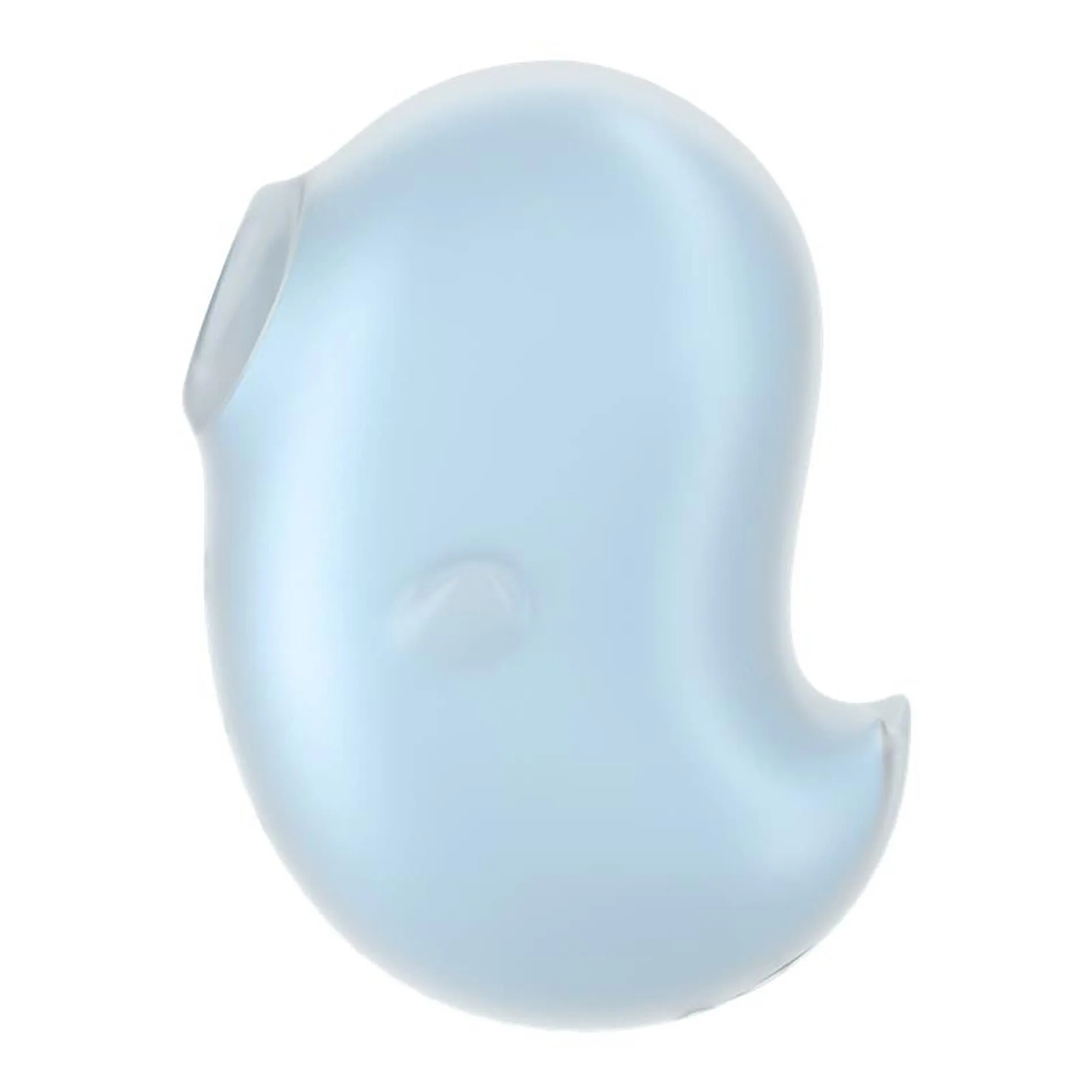 Вакуумний стимулятор клітора з вібрацією Satisfyer Cutie Ghost (блакитний)
