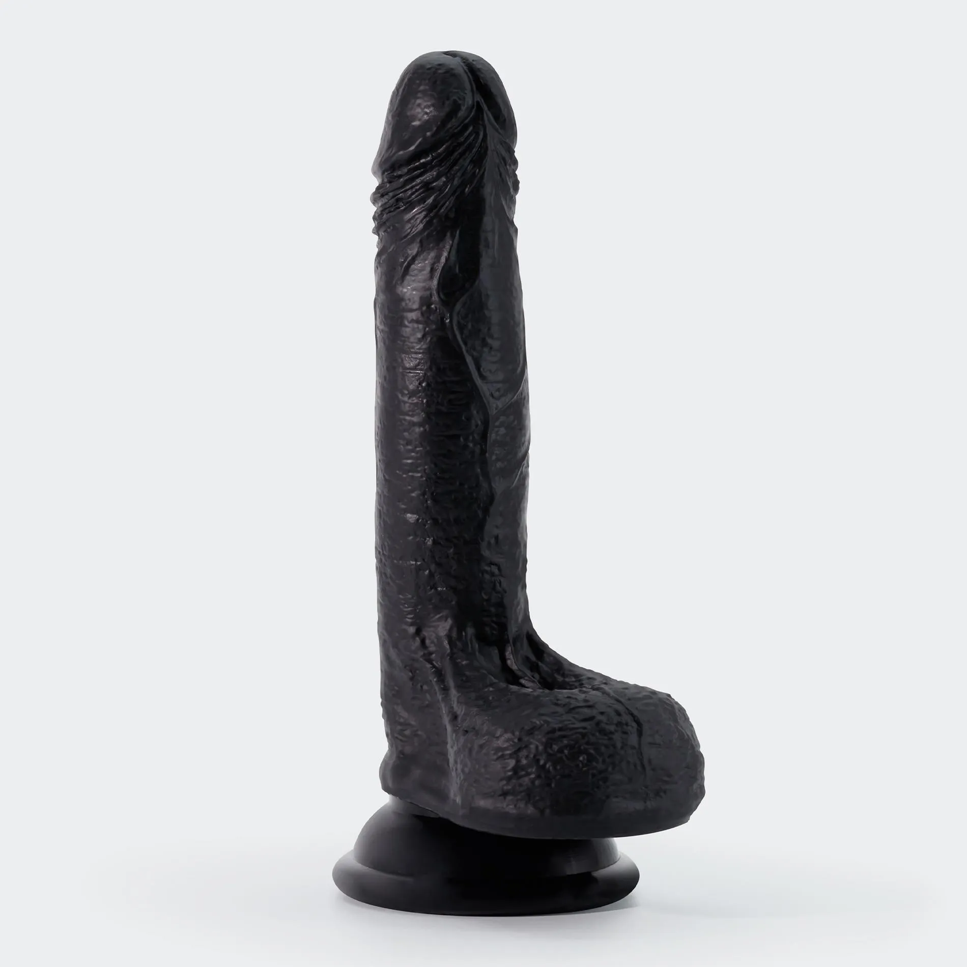 Crushious Inviktus - Dildo, Czarny, 19 cm