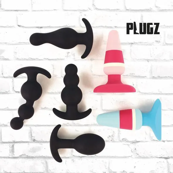 Анальна пробка FeelzToys Plugz Butt Plug, 7 см (рожевий)