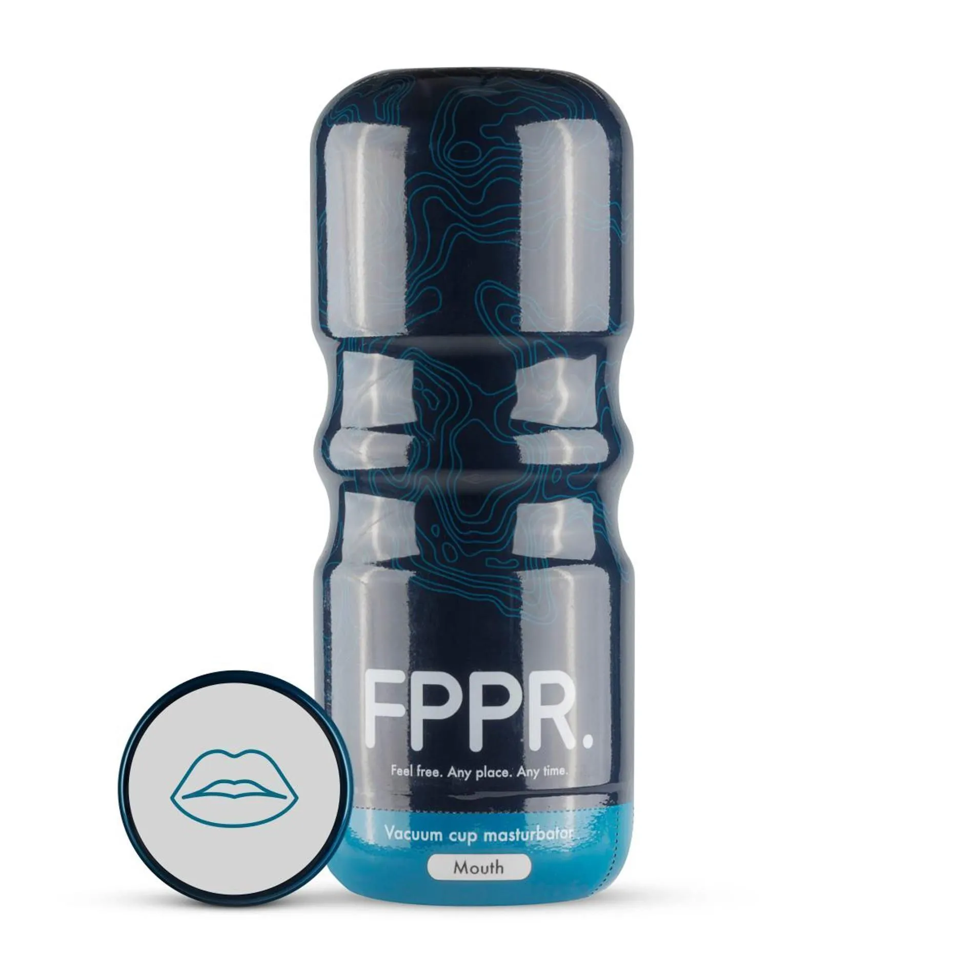 Мастурбатор FPPR Vacuum Cup Masturbator Mouth (белый)