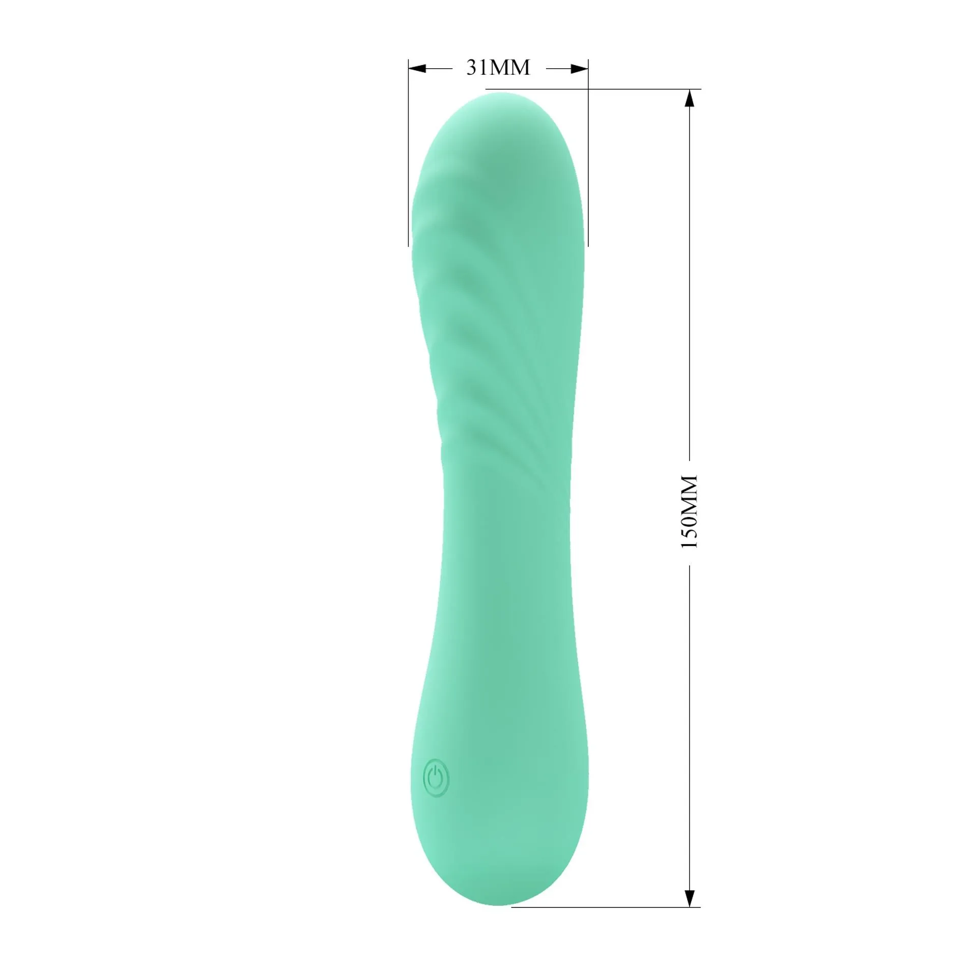 Pretty Love Alexisrose - Wibrator, Zielony, 15 cm