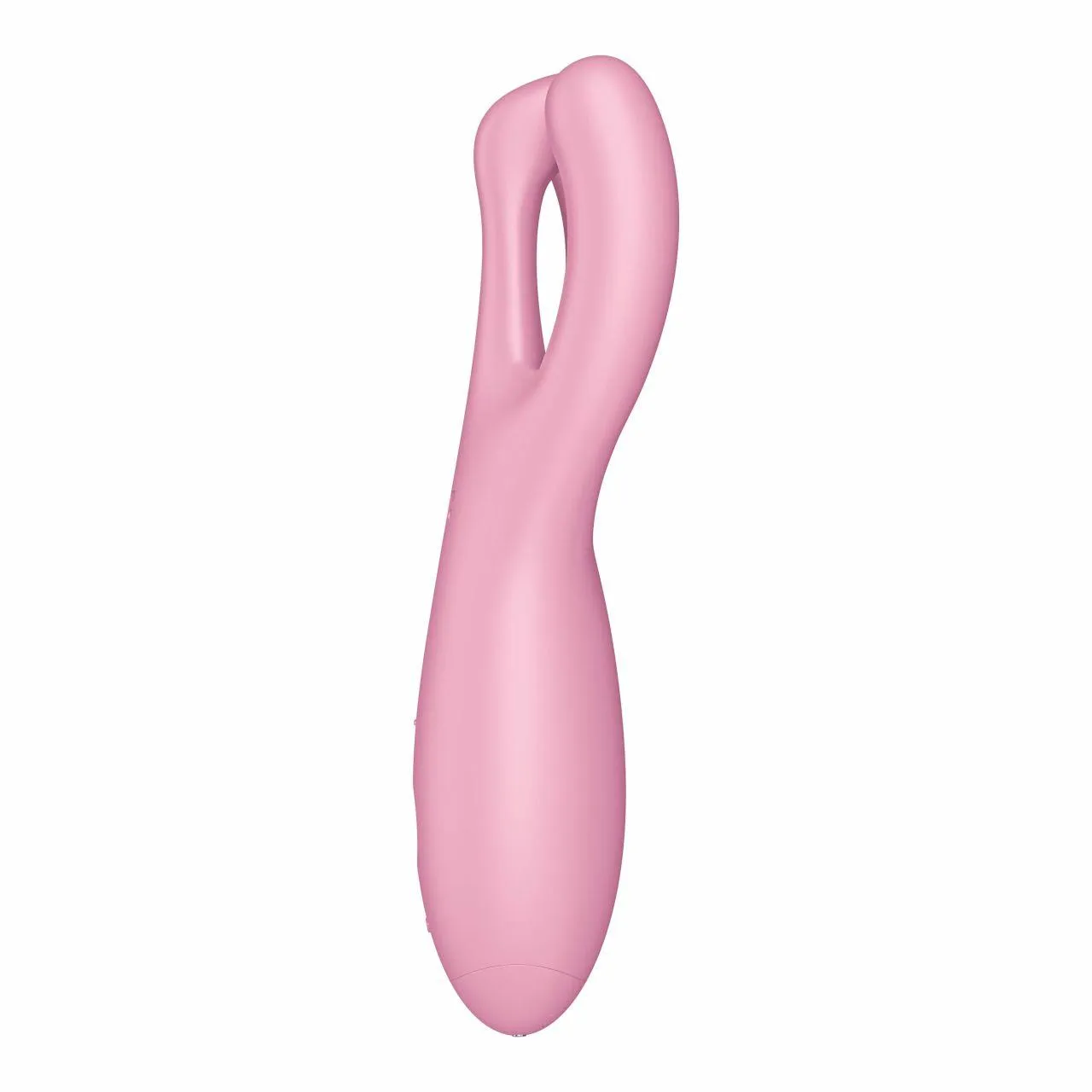 Вибратор для клитора Satisfyer Threesome 4, 14 см (розовый)