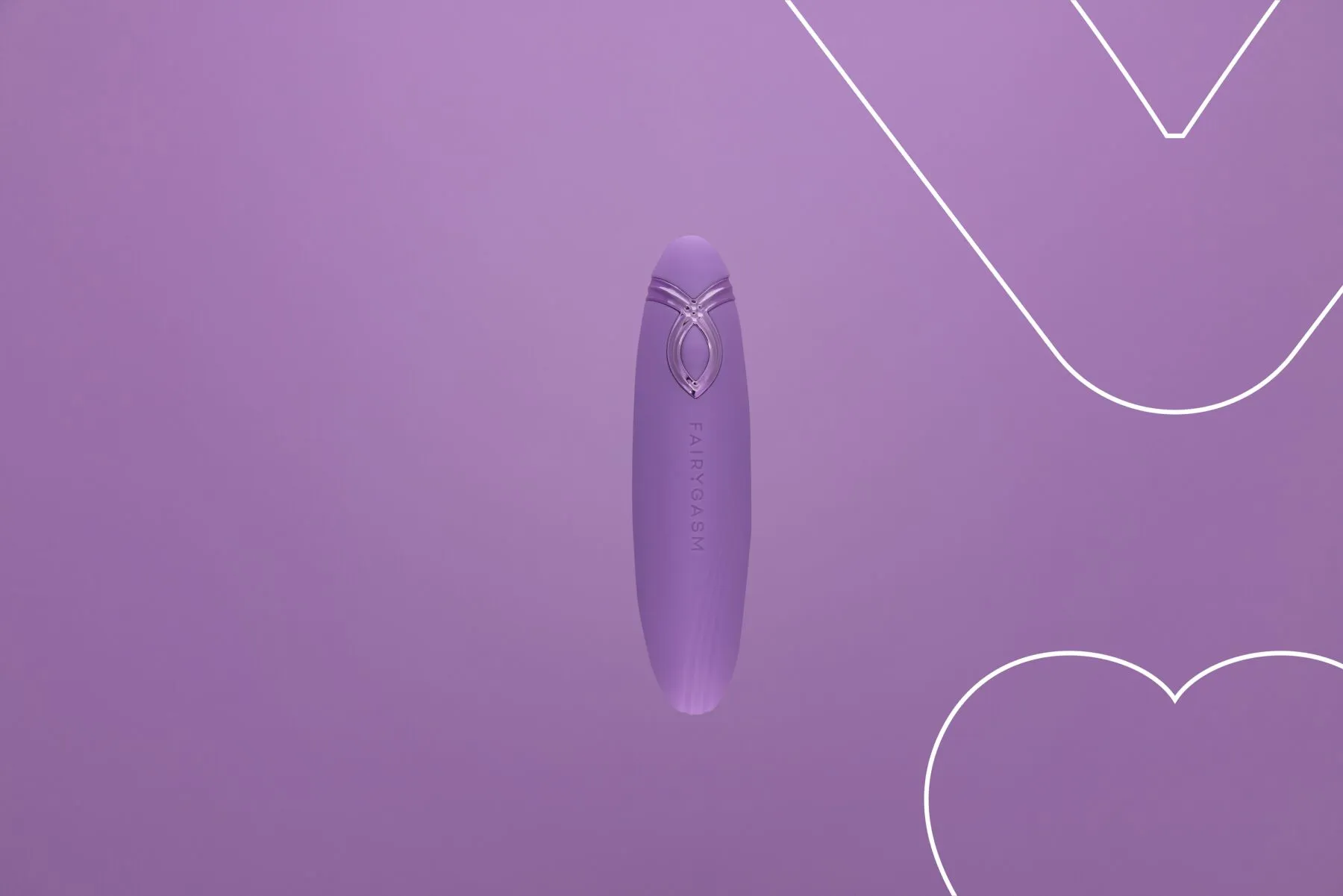 Вібратор FairyGasm PleasureArrow, 11,5 см (фіолетовий)