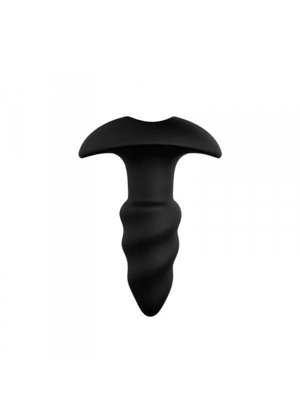Анальный вибратор Elys Anal Bow Screw, 11.5 см (черный)