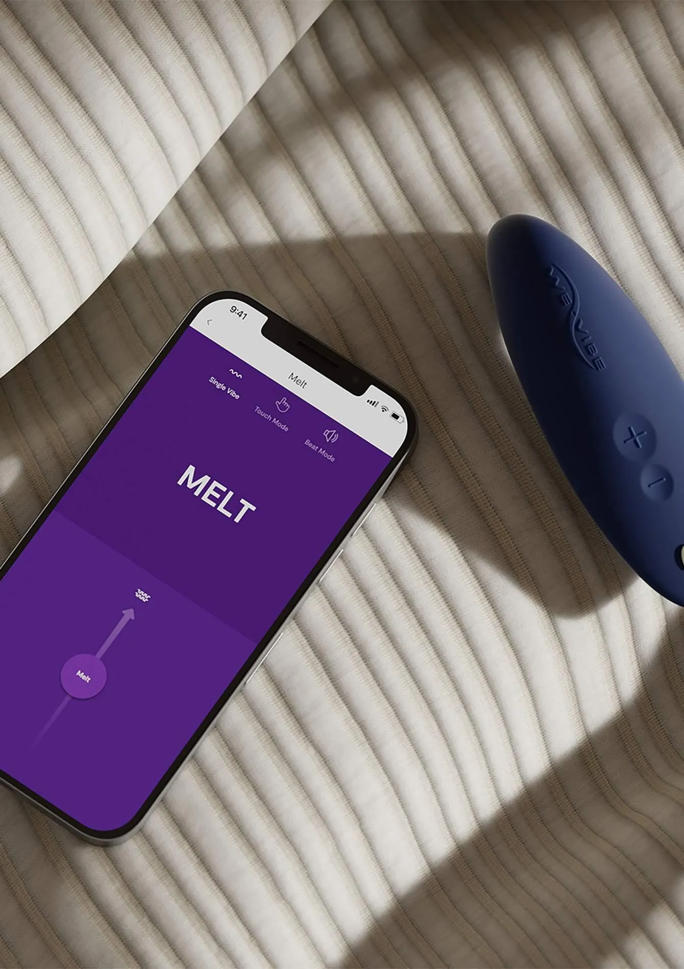 Вакуумний стимулятор клітора We-Vibe Melt (синій)