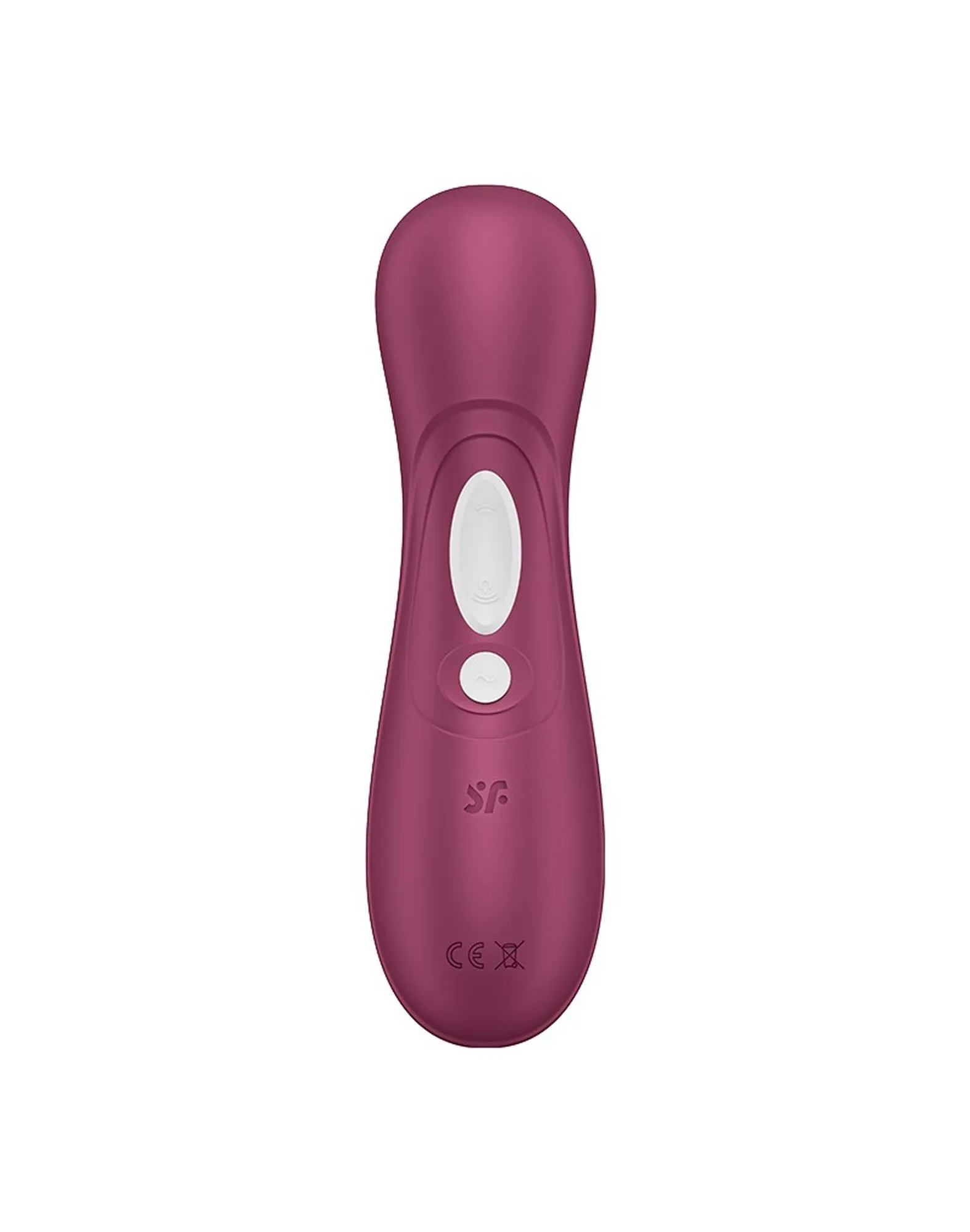 Вакуумный стимулятор клитора с вибрацией Satisfyer Pro 2 Generation 3 Connect App (бордовый)