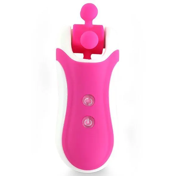 Стимулятор клитора FeelzToys Clitella Oral, 11 см (розовый)
