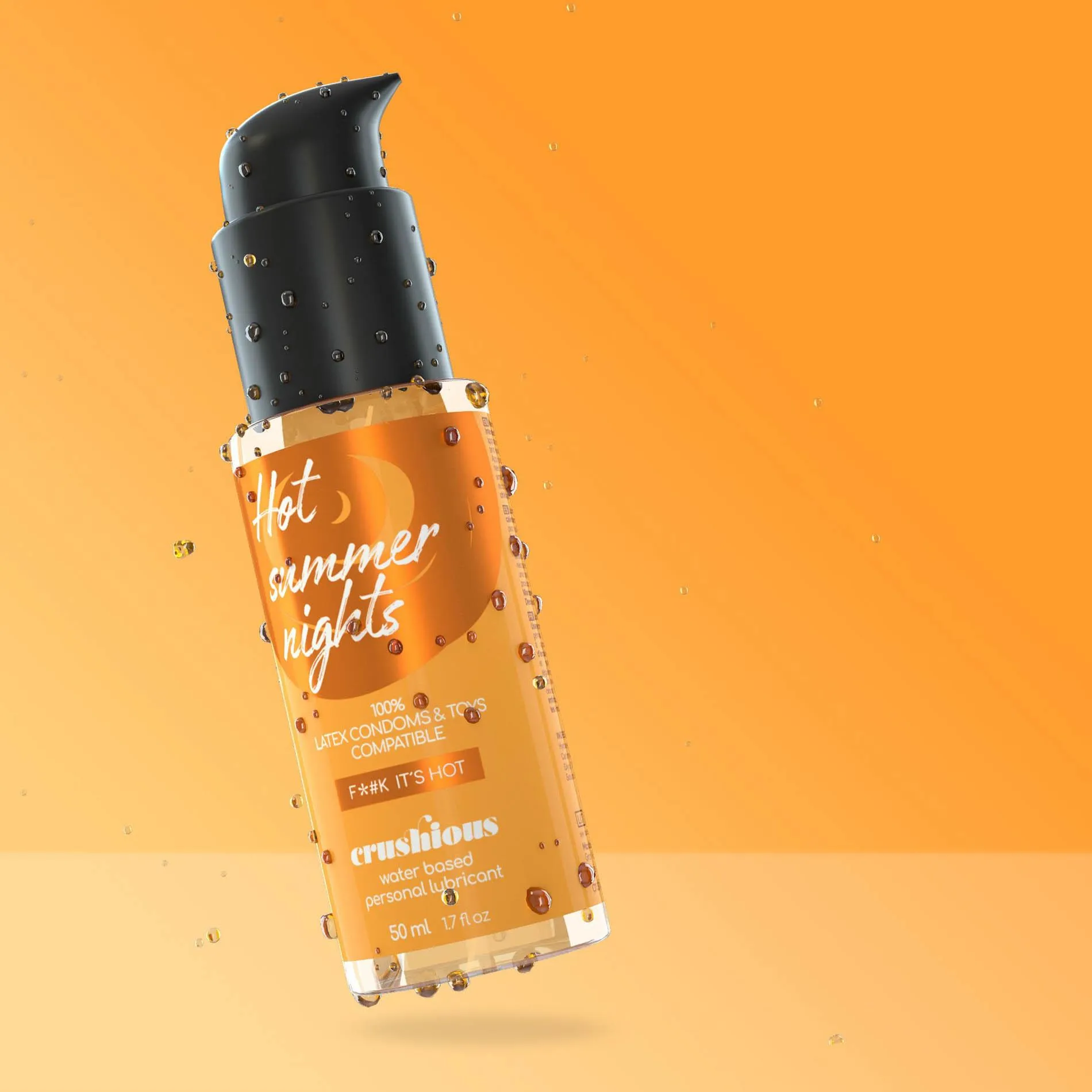 Crushious Warming Effect - Lubrykant, Bezzapachowy, 50 ml