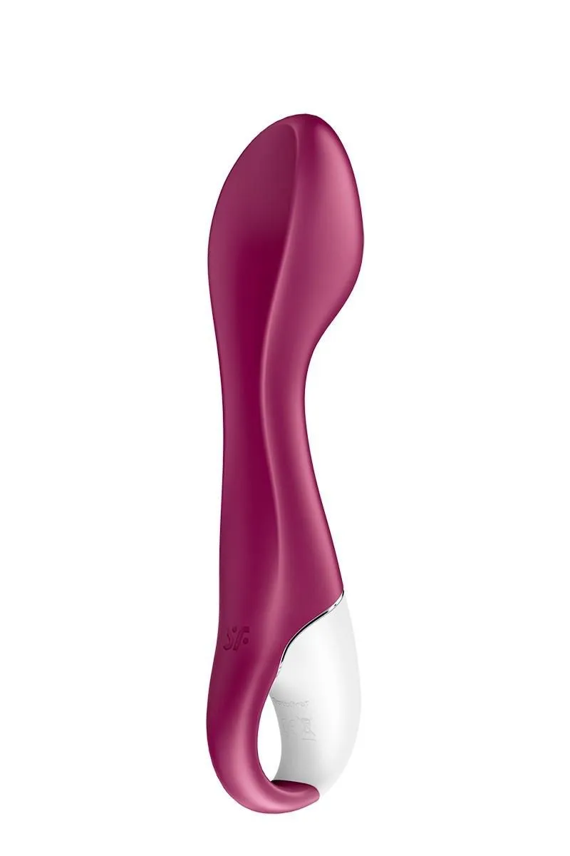 Вібратор Satisfyer Hot Spot, 21 см (бордовий)