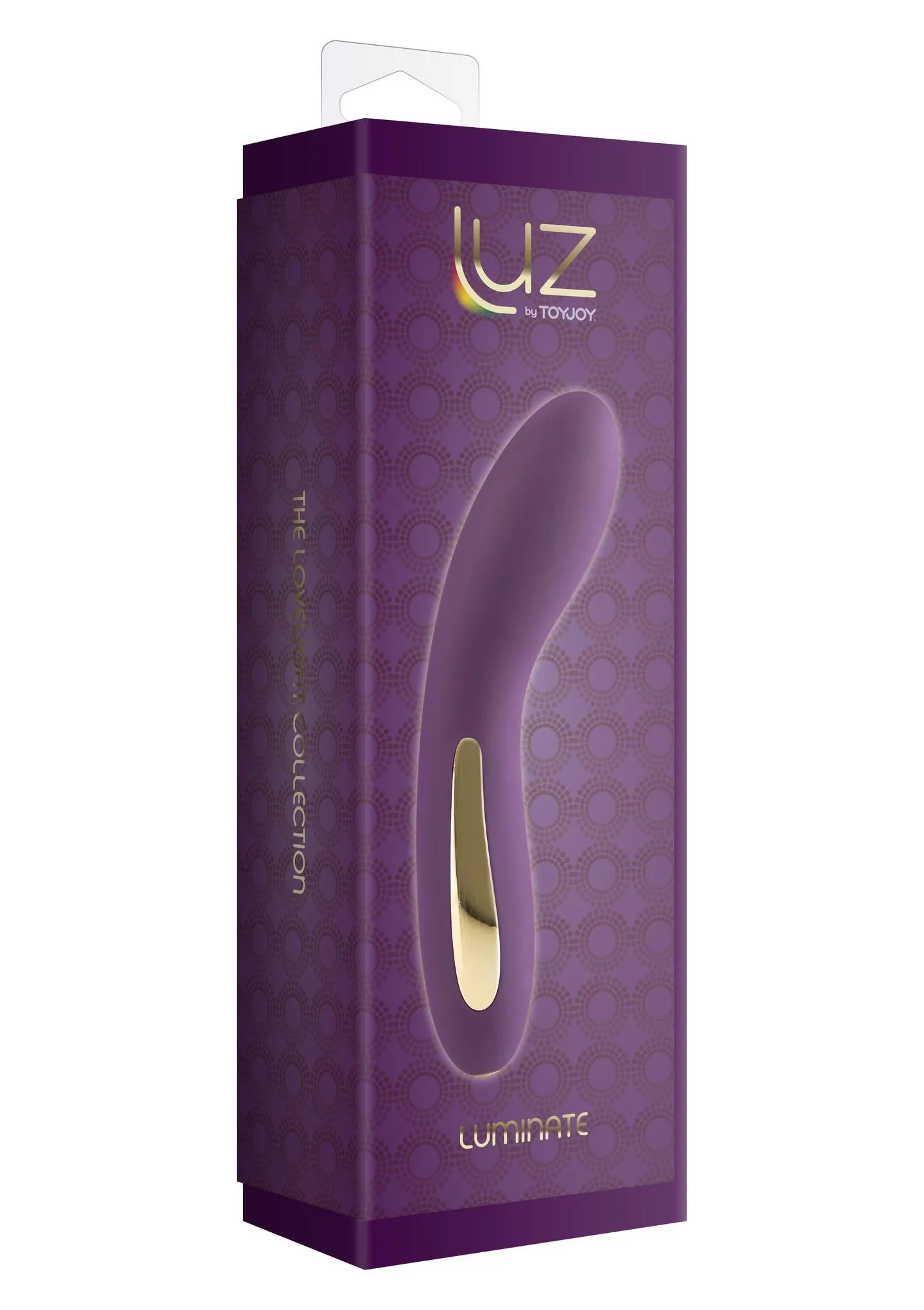 Вібратор ToyJoy Luminate, 17 см (фіолетовий)