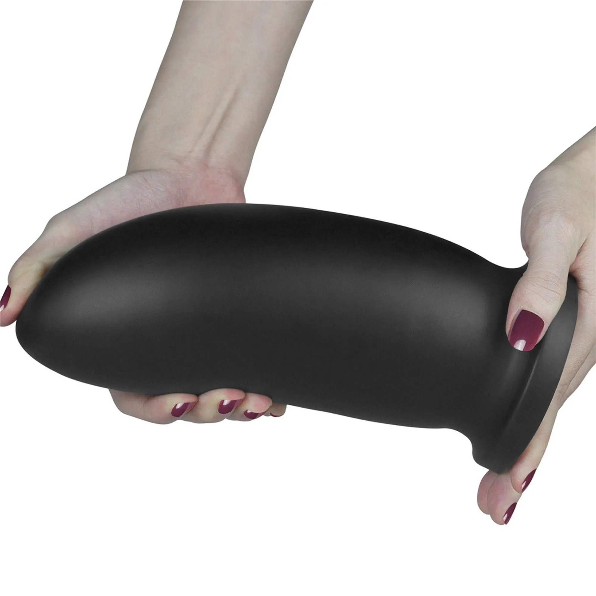 Велика анальна пробка LoveToy 9" King Sized Anal Bomber, 20,3 см (чорний)