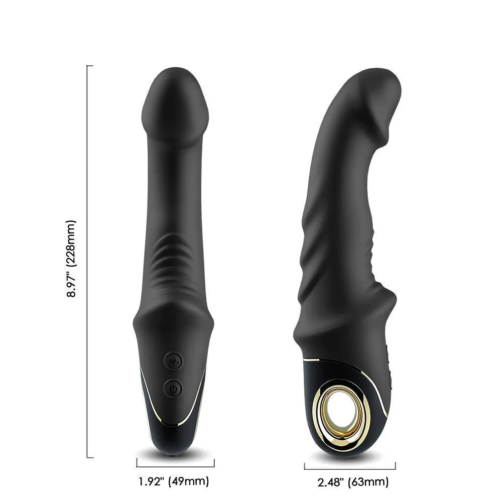B - Series Joy Joyblade - Wibrator, Czarny, 22.8 cm