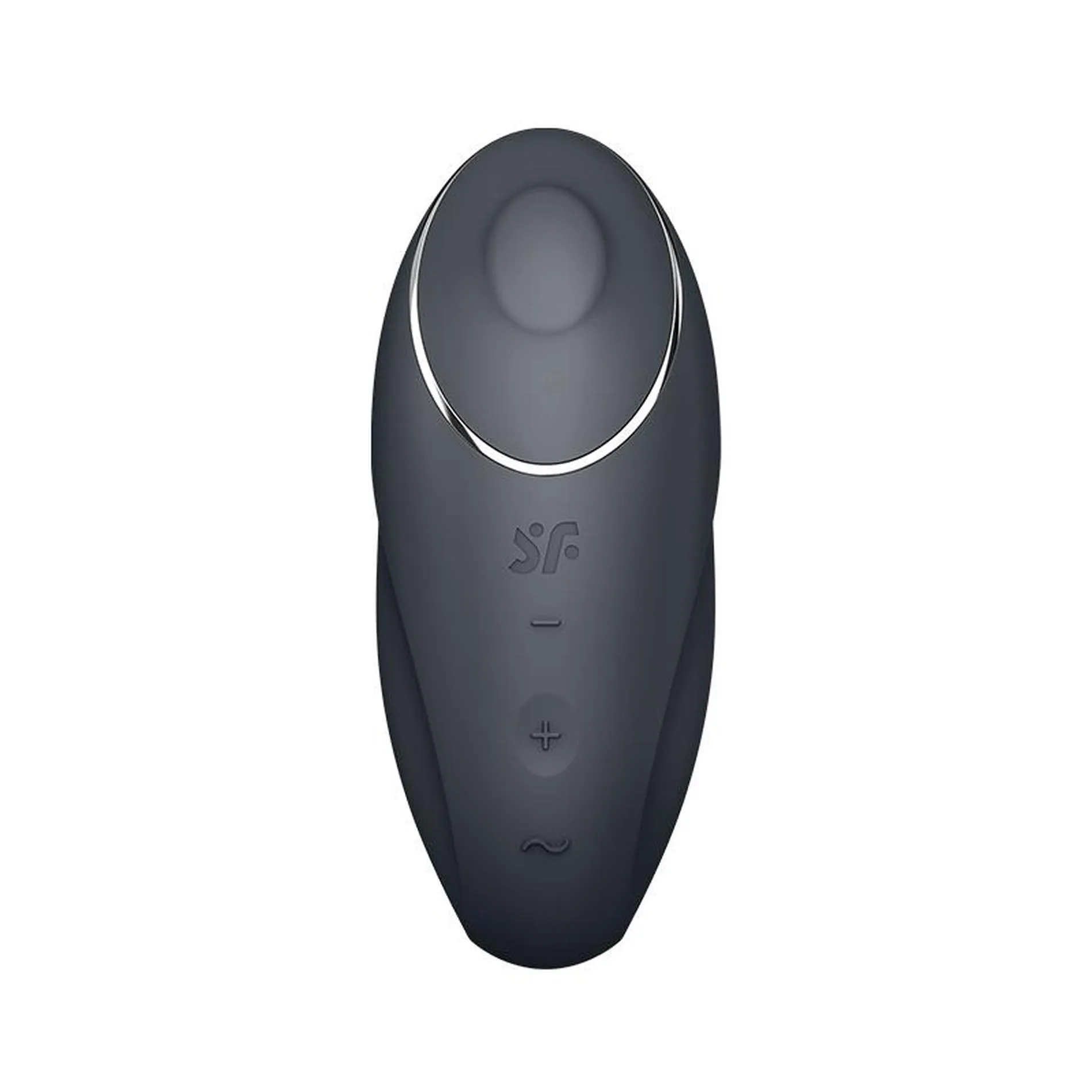 Satisfyer Tap & Climax 1 - Wibrator łechtaczkowy, Czarny, 11 cm