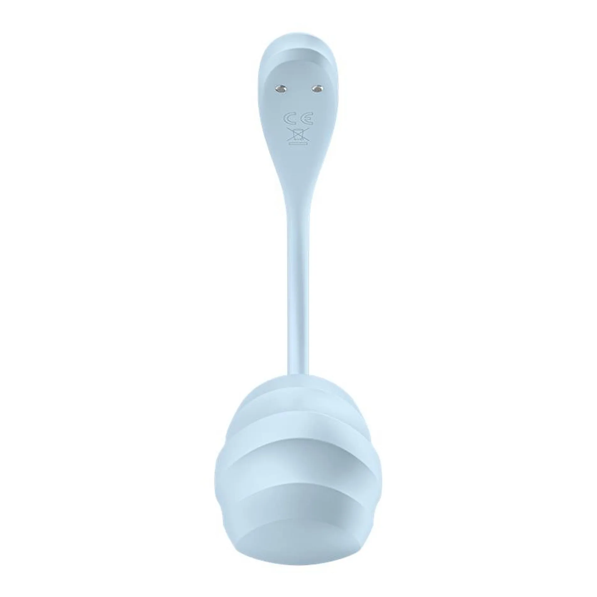 Satisfyer Smooth Petal - Wibrujące jajko, Niebieski, 22 cm