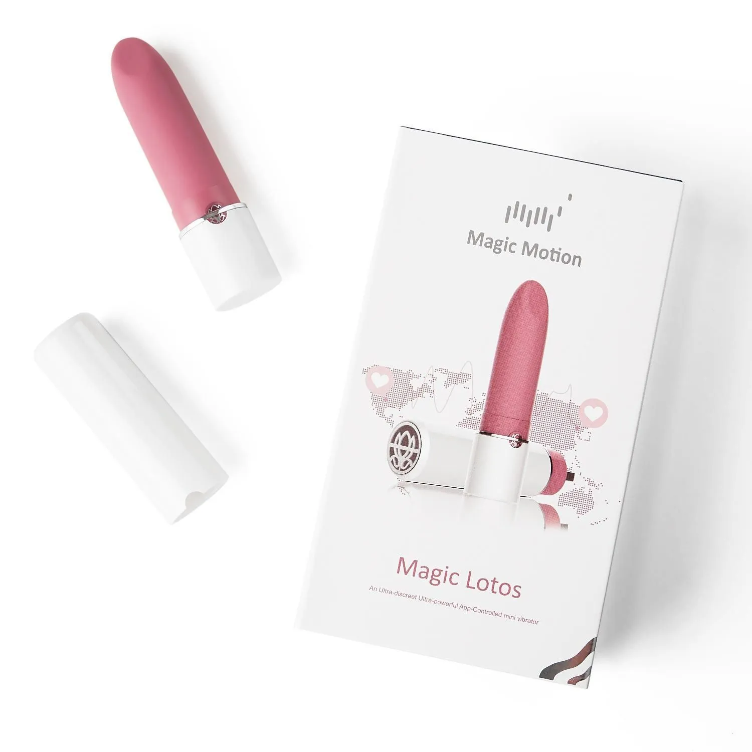 Вібратор для клітора Magic Motion Magic Lotos, 10 см (рожевий)
