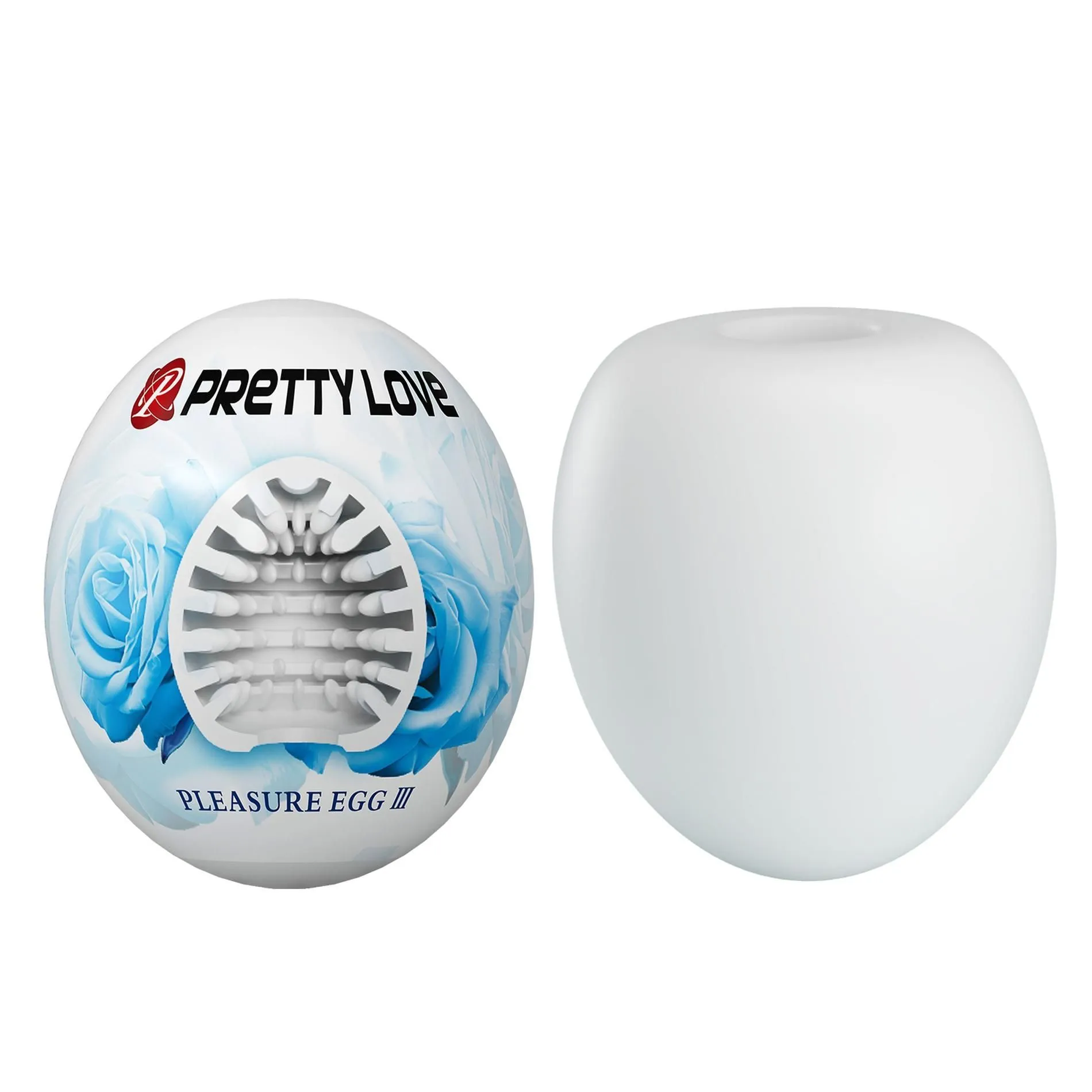 Мастурбатор яйце Pretty Love Pleasure Egg III (білий)