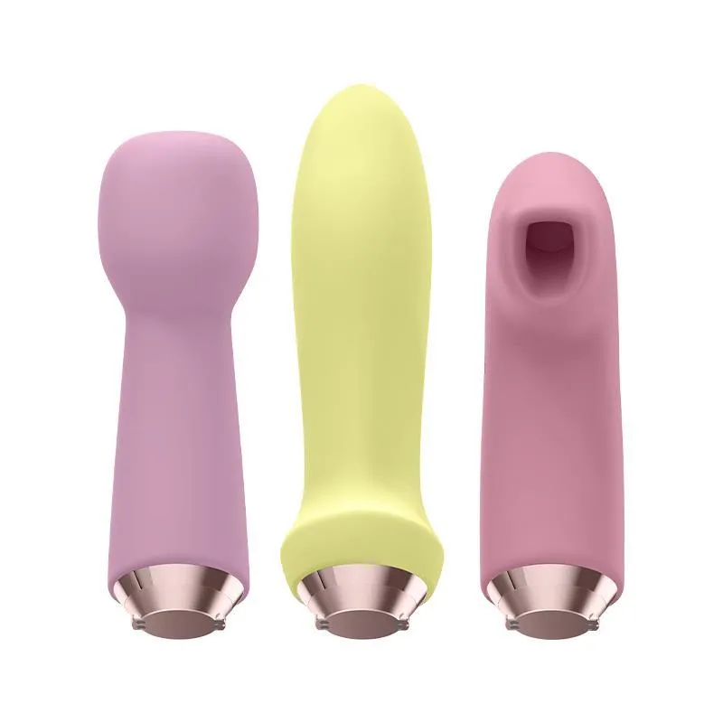 Набор вибраторов Satisfyer Marvelous Four, 4 шт (мульти)