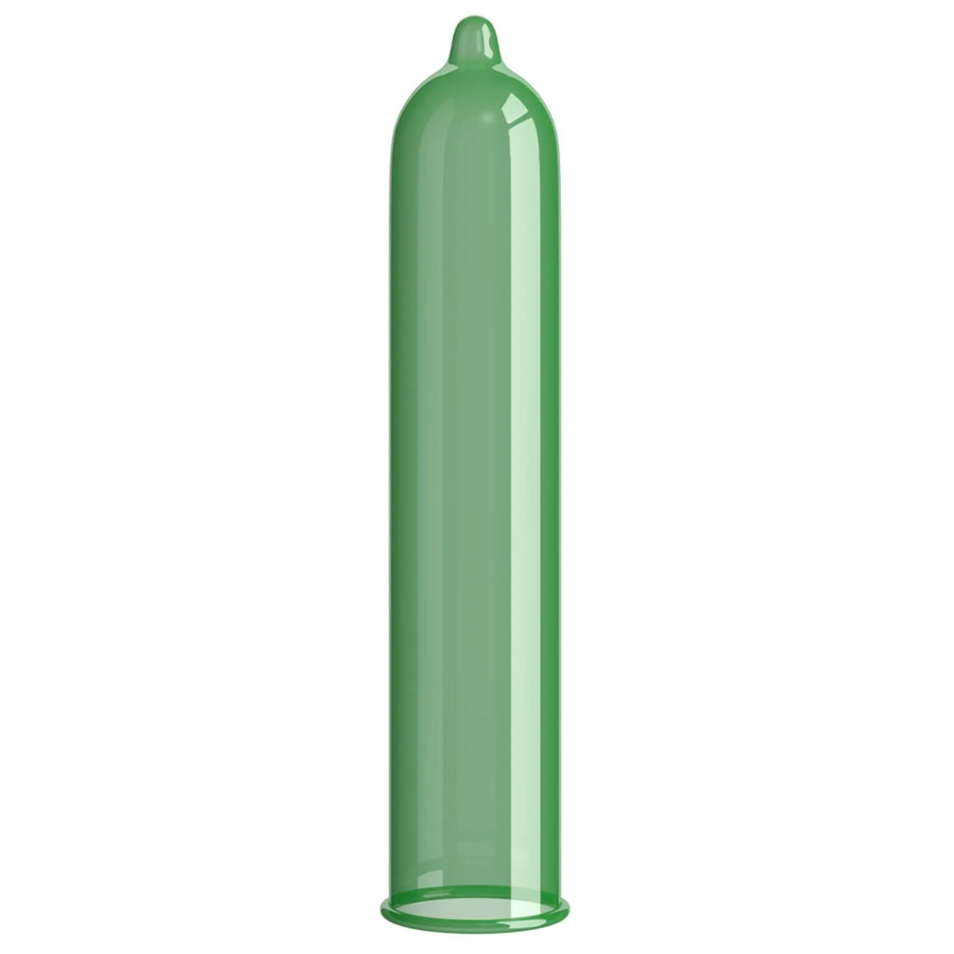 Pasante Mint Tingle - Prezerwatywy, Zielony, Mięta, 19 cm
