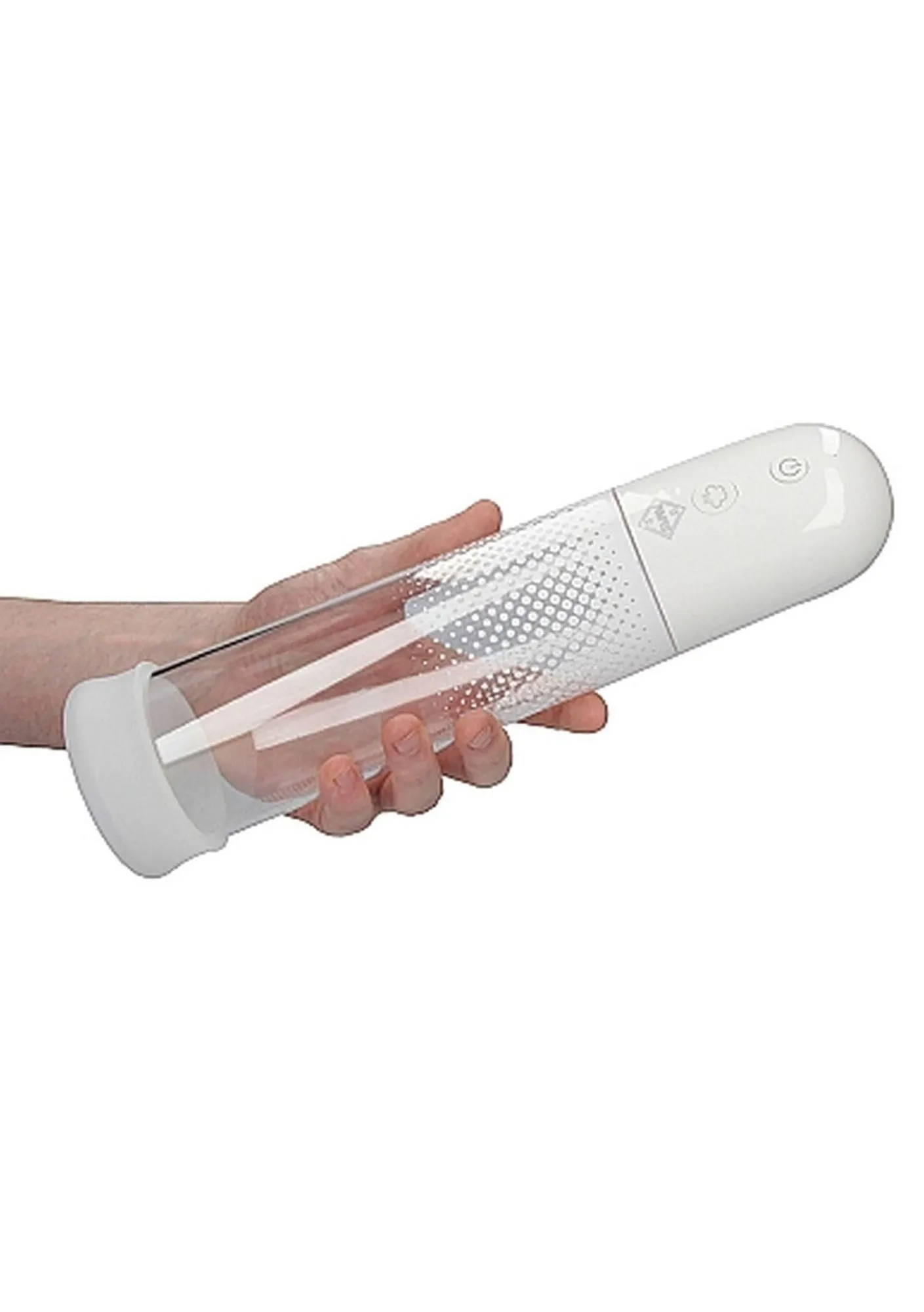 Помпа для пениса Pumped Automatic Luv Pump, 20 см (прозрачный)