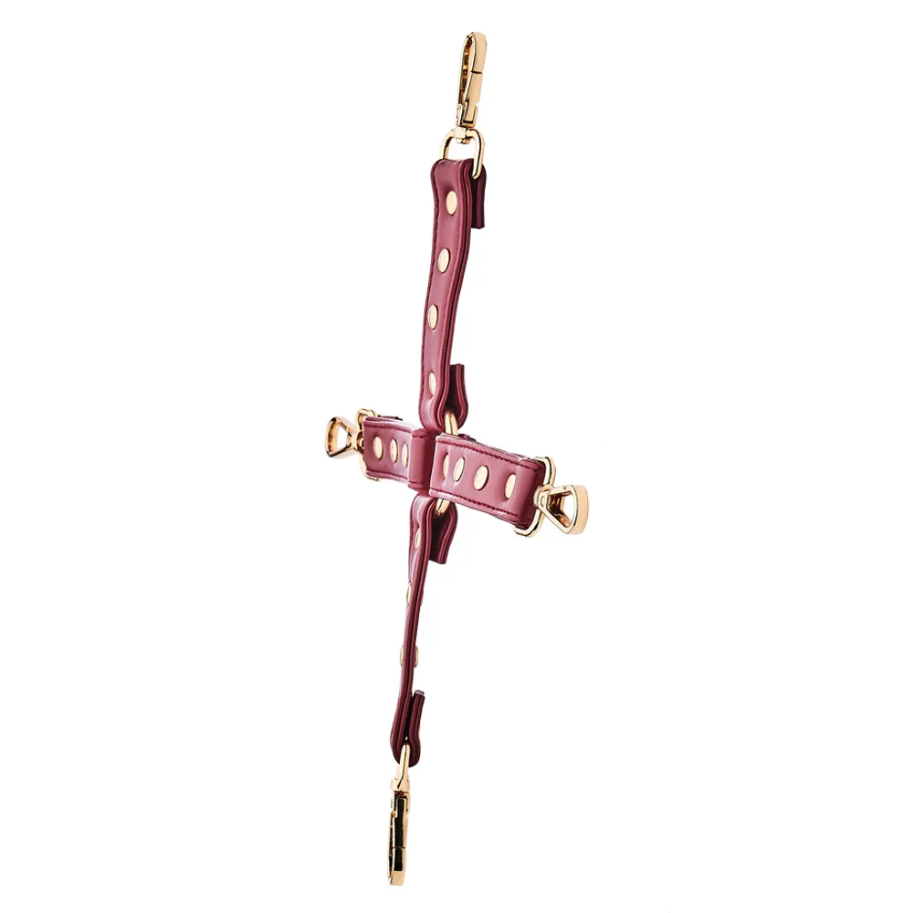Фиксатор для бондажа Dream Toys Blaze Elite Hogtie Red (красный)