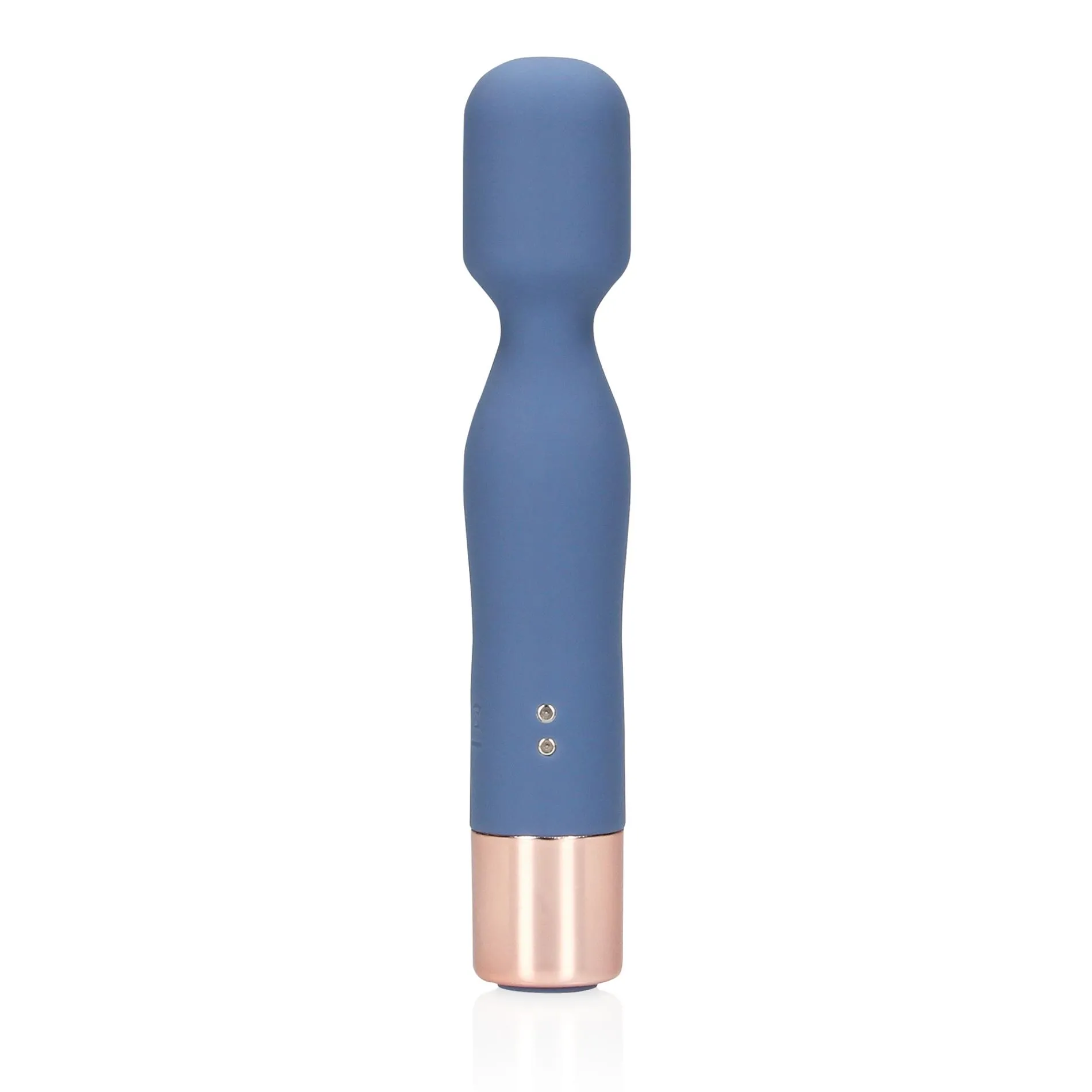 Вибратор Loveline Mini Wand, 14.3 см (синий)