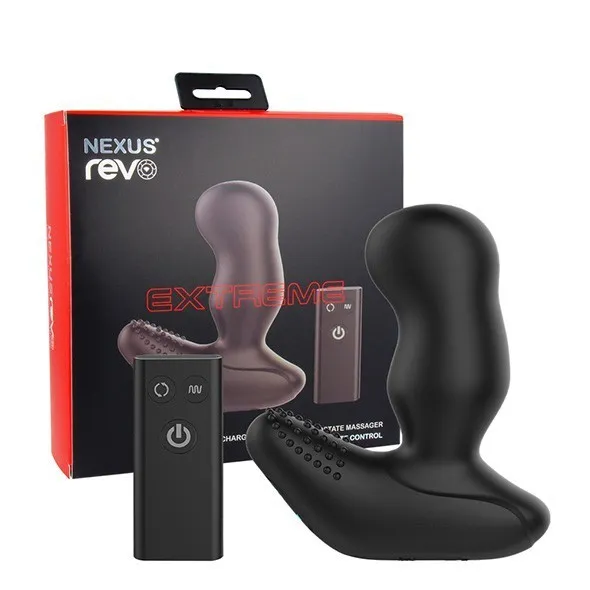 Nexus Revo Extreme - Stymulator prostaty, Czarny, 14 cm
