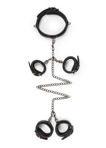 BDSM набор для бондажа EasyToys (черный)